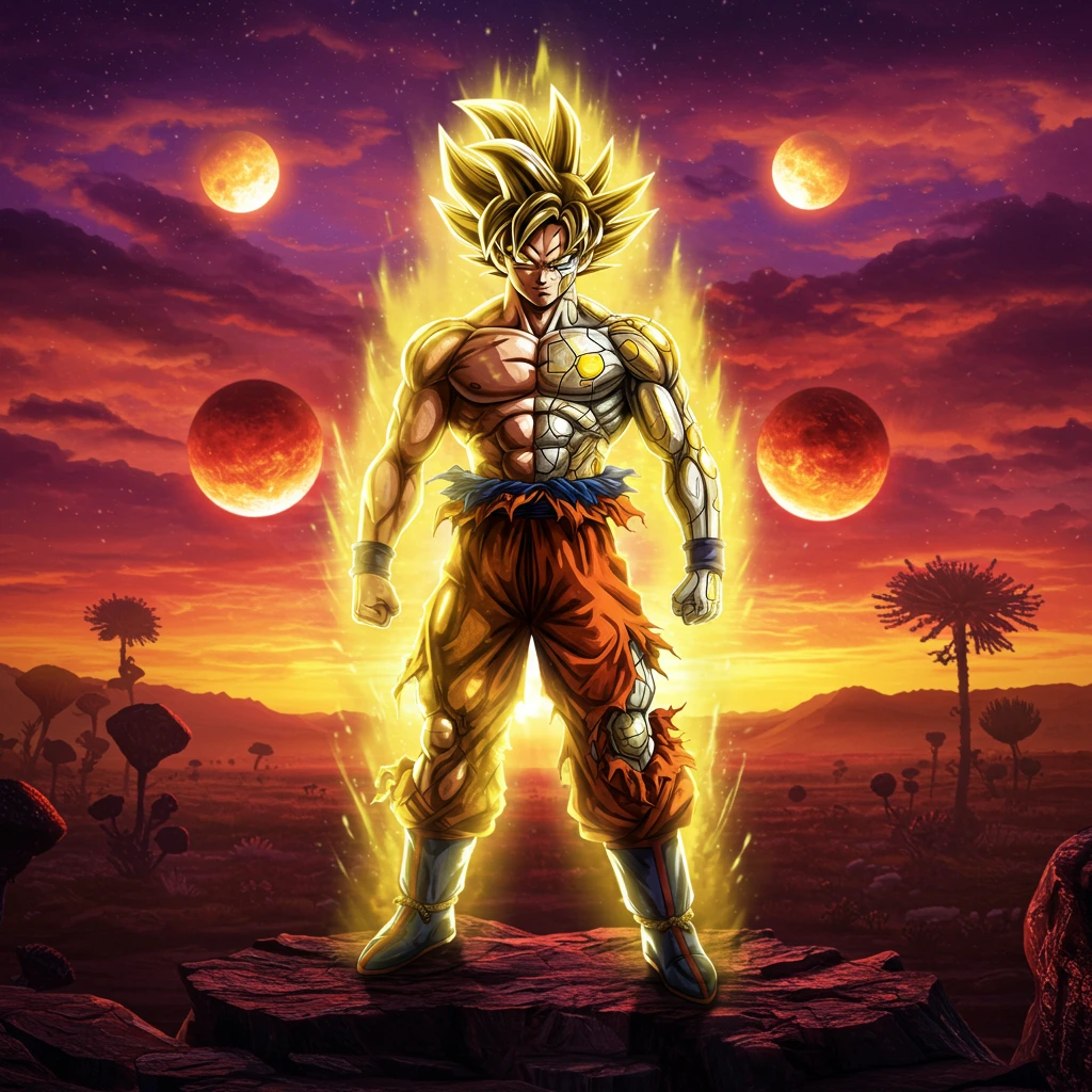 Dragon ball created on Craiyon