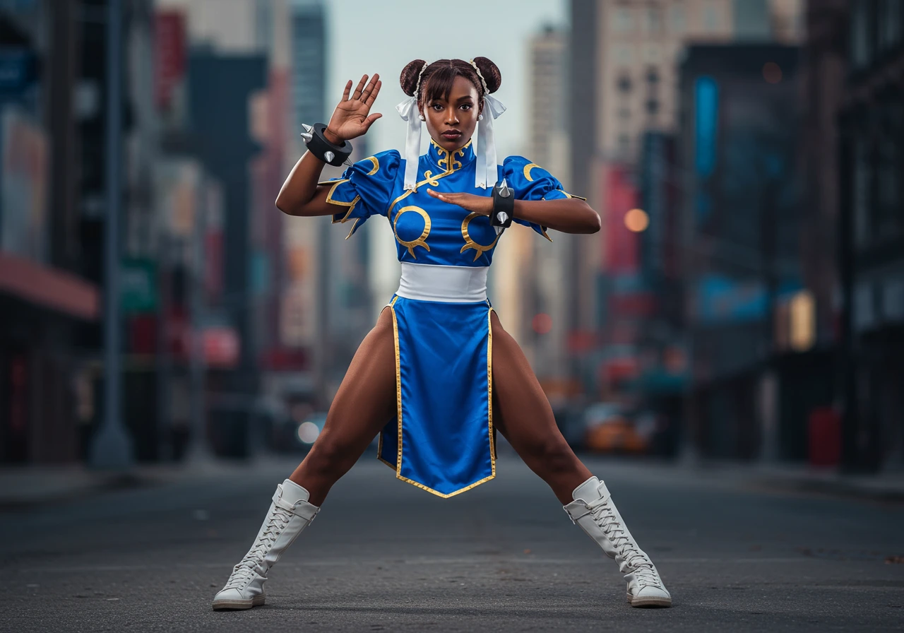 Cosplay created on Craiyon