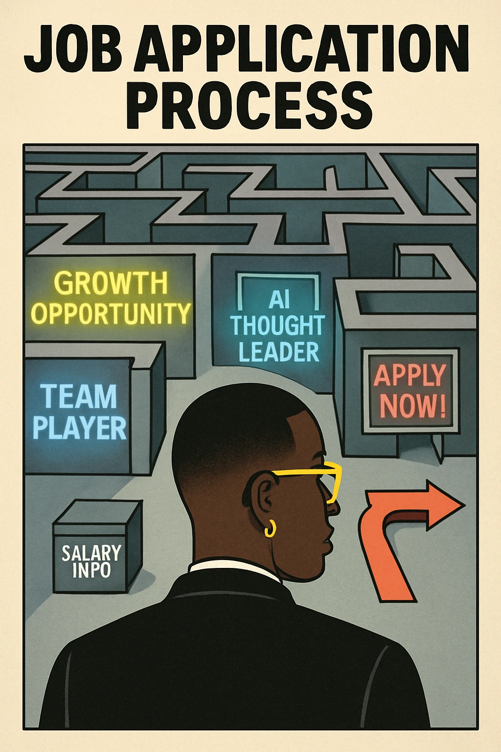 Maze created on Craiyon