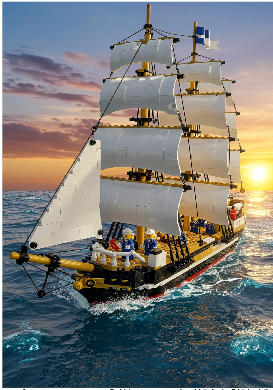 Ship created on Craiyon