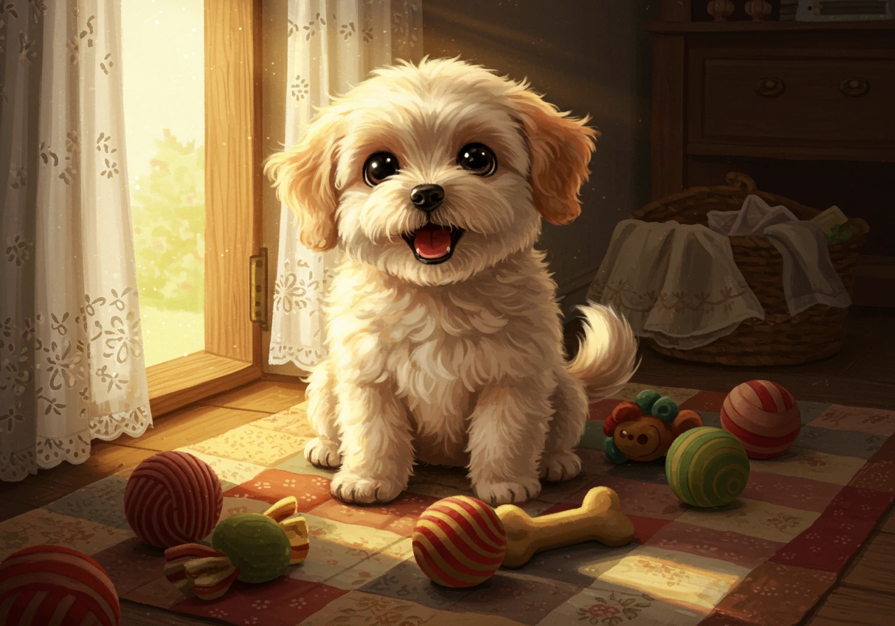 Puppies created on Craiyon