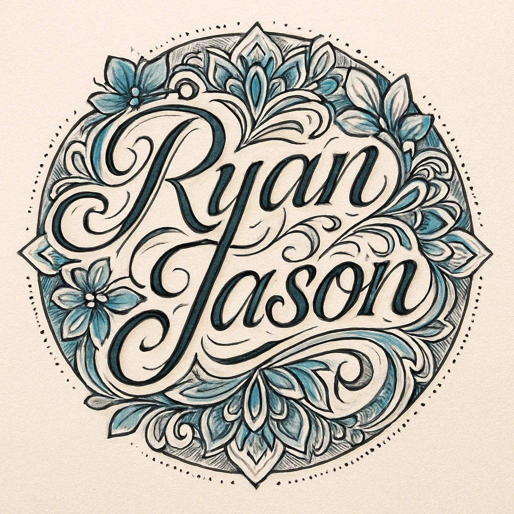 Floral design created on Craiyon