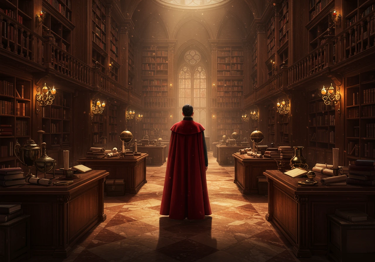 Library created on Craiyon