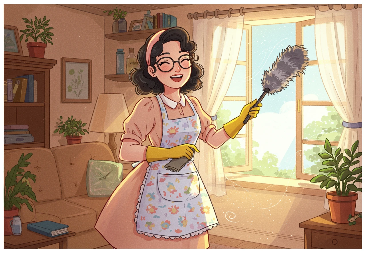 Cleaning created on Craiyon