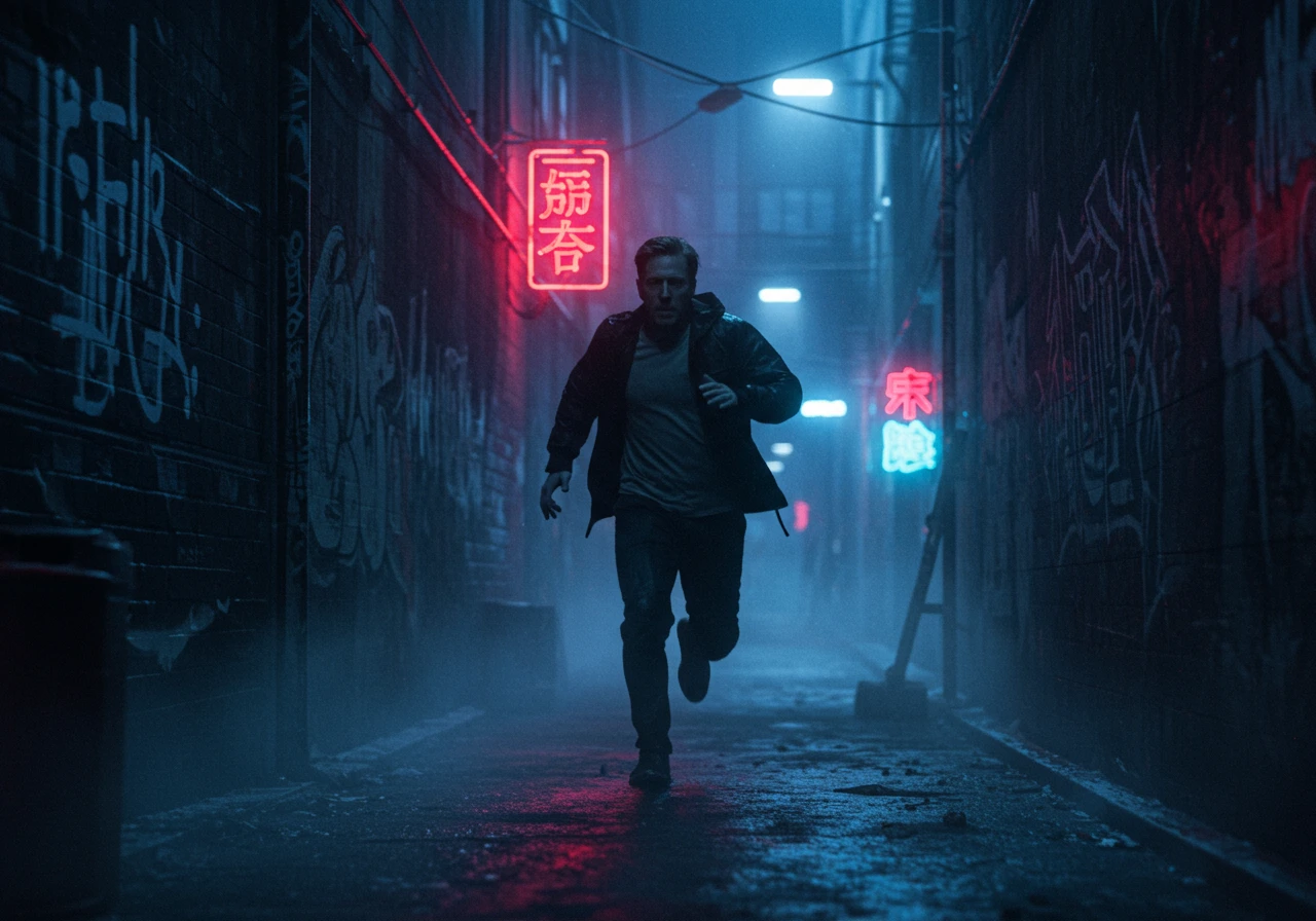 Thriller created on Craiyon