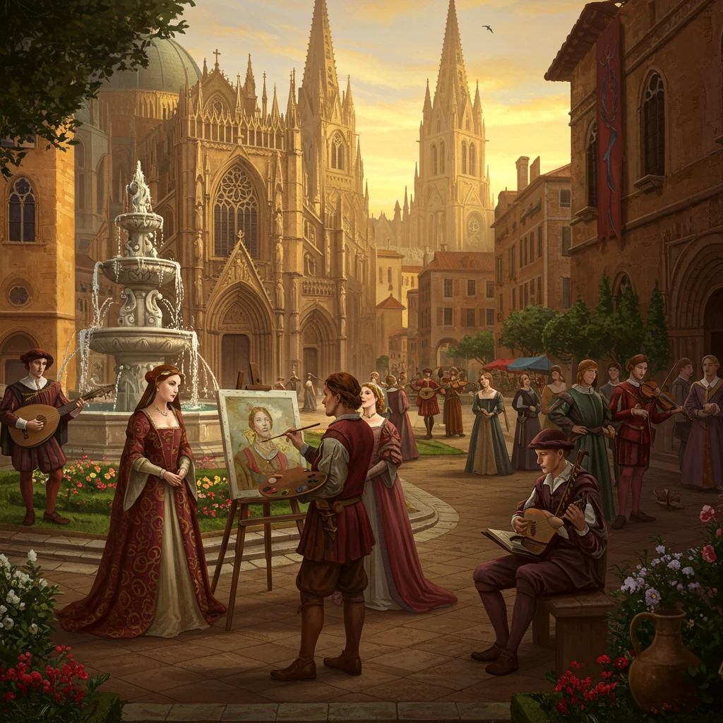 Renaissance created on Craiyon