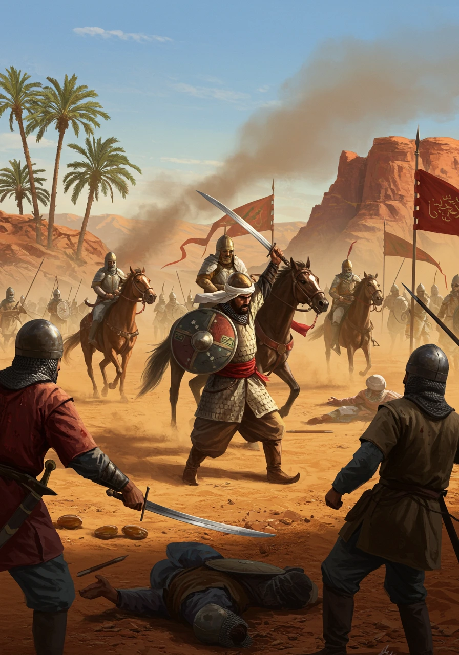 Battle created on Craiyon