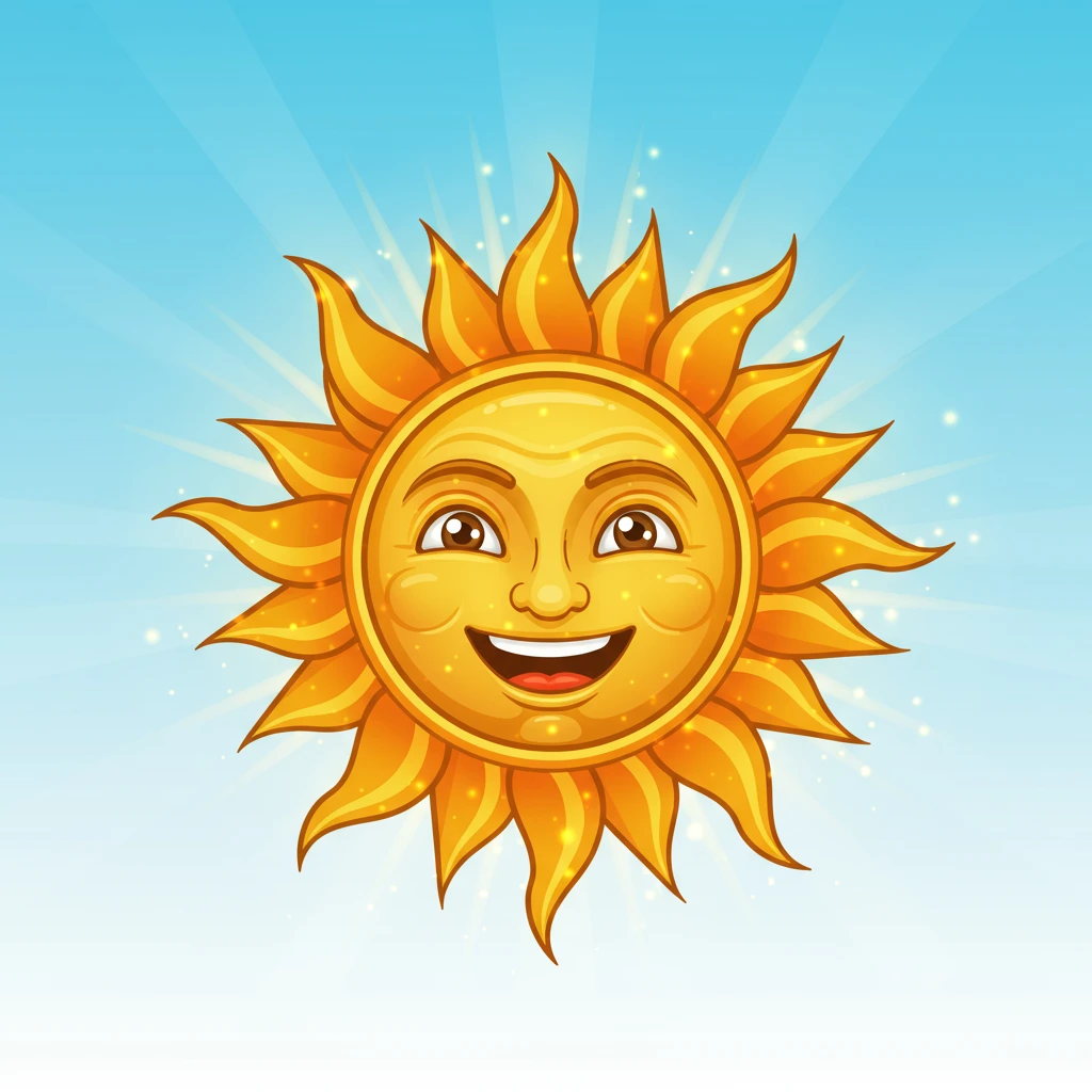 Sun created on Craiyon