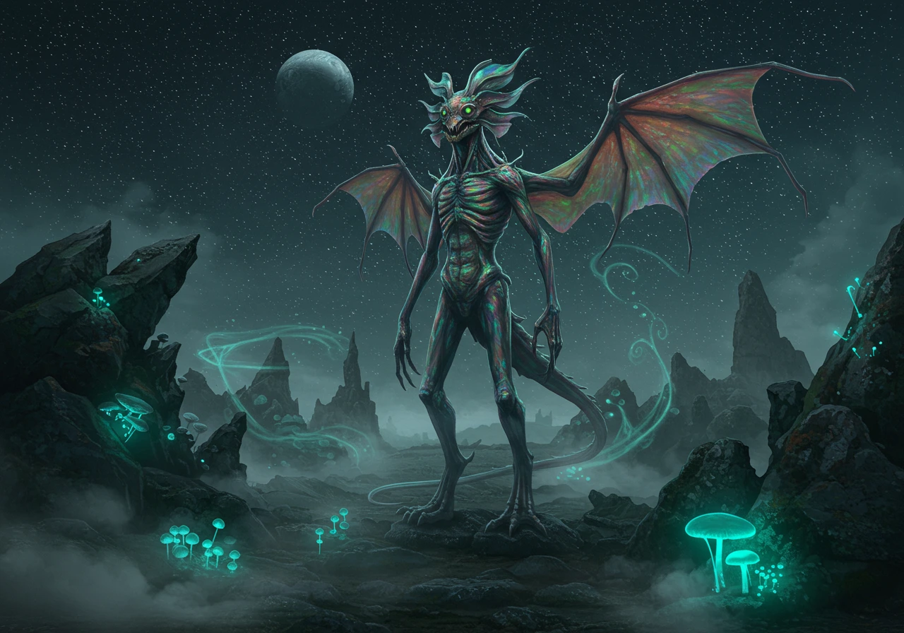 Creature created on Craiyon