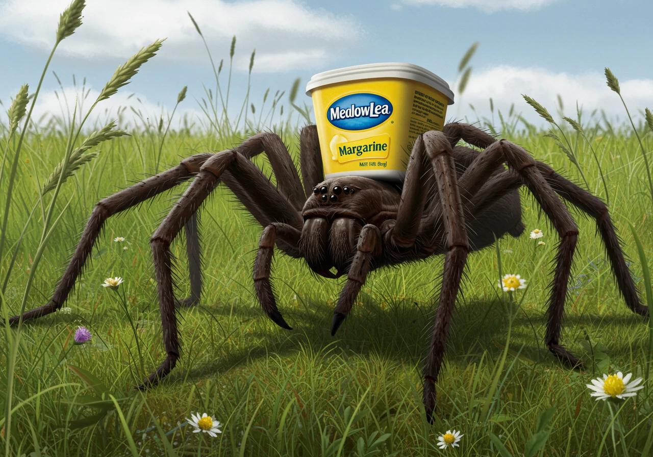 Spider created on Craiyon