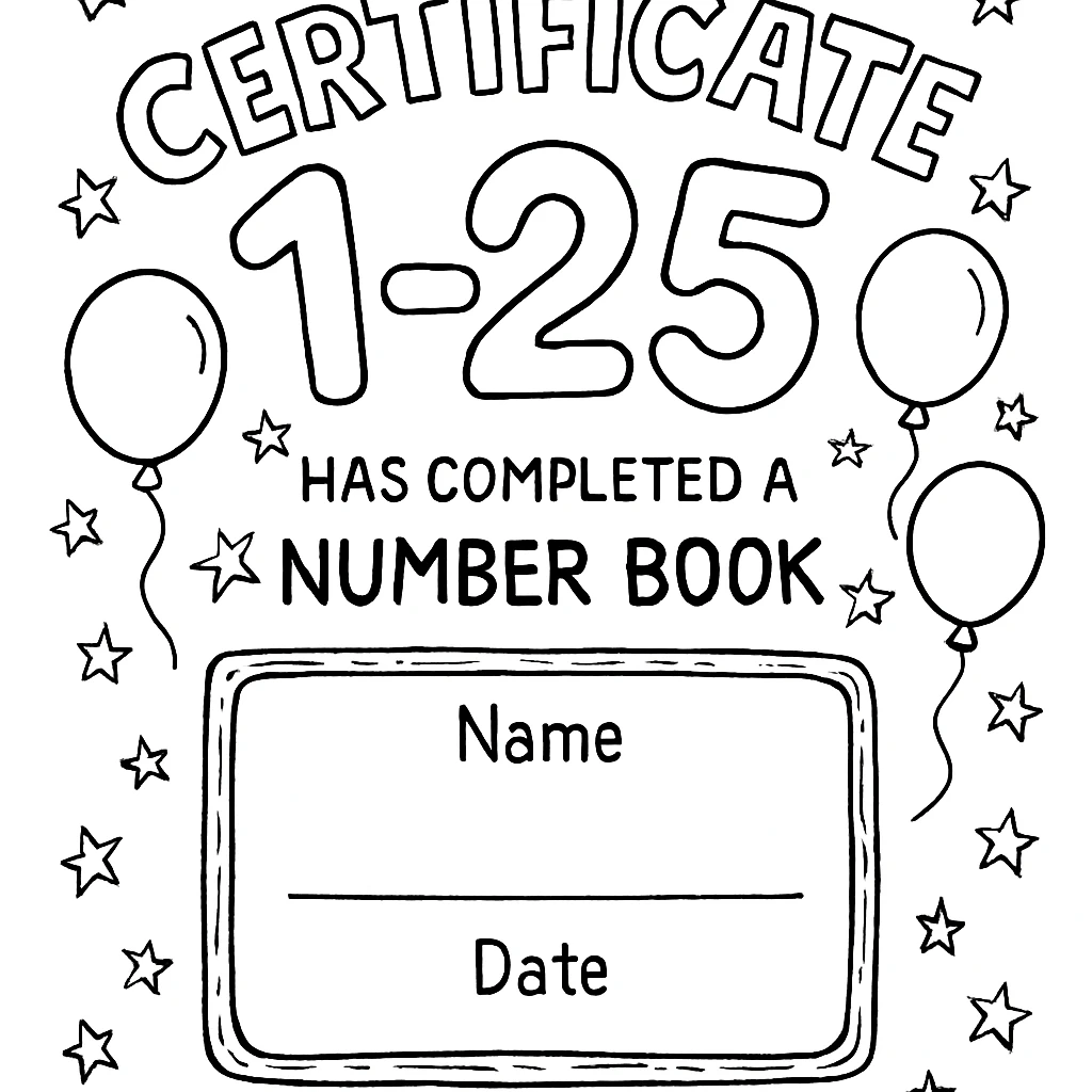 Certificate created on Craiyon