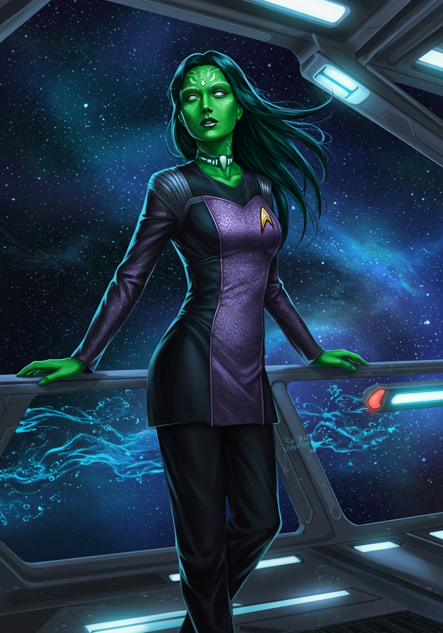 Star trek created on Craiyon