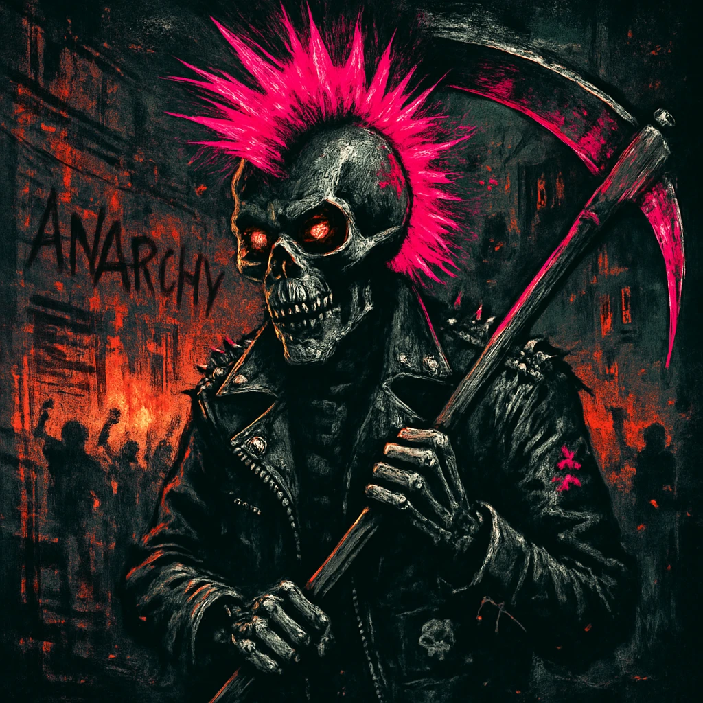 Punk created on Craiyon