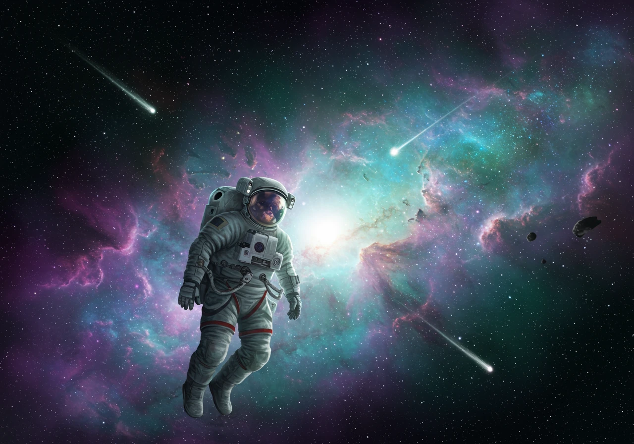 Astronaut created on Craiyon