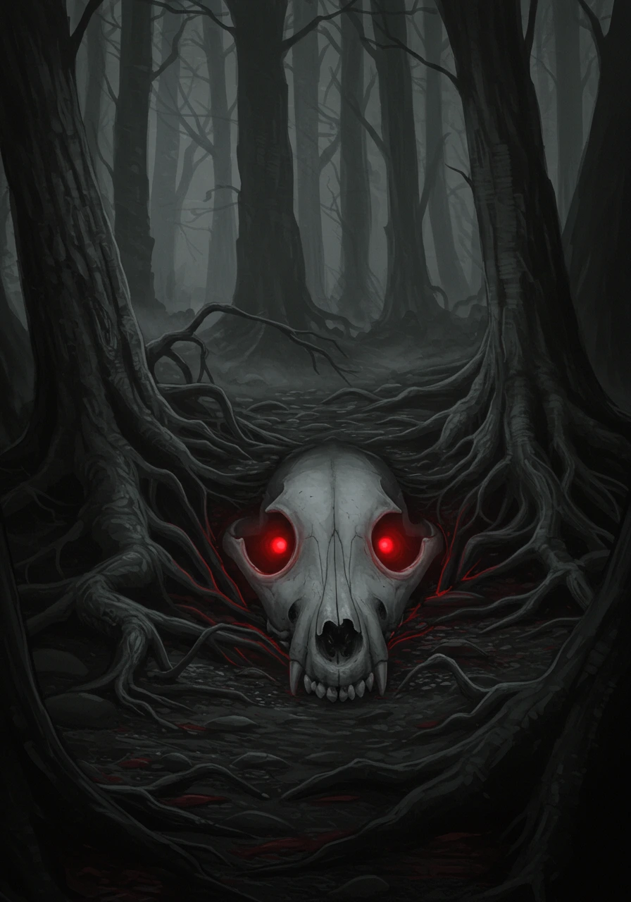 Dark art created on Craiyon