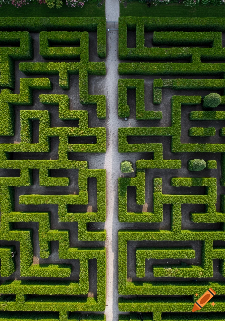 Hedge Maze 迷路庭園 フルアートFoil 英語 迷路庭園/Hedge Maze - カードラッシュ[MTG]