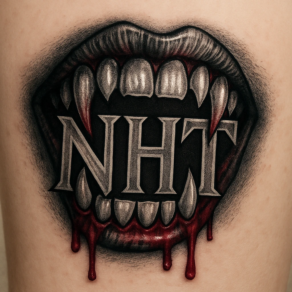 Vampire created on Craiyon