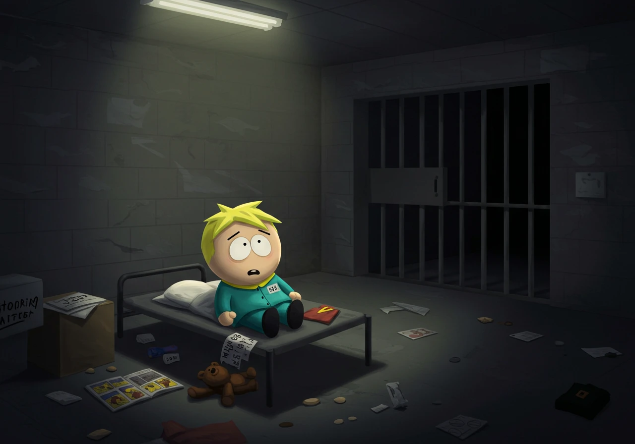 South park created on Craiyon