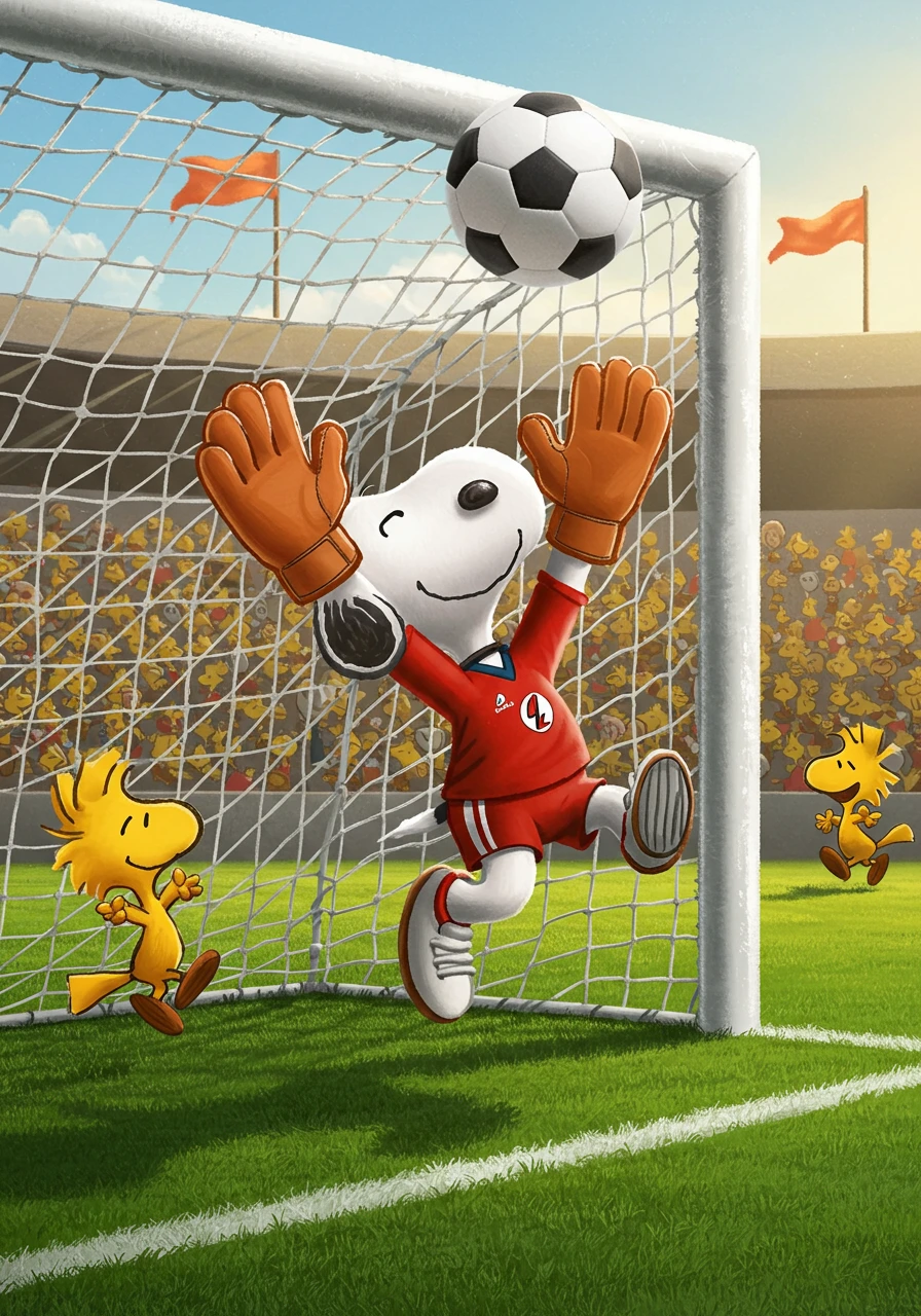 Peanuts created on Craiyon