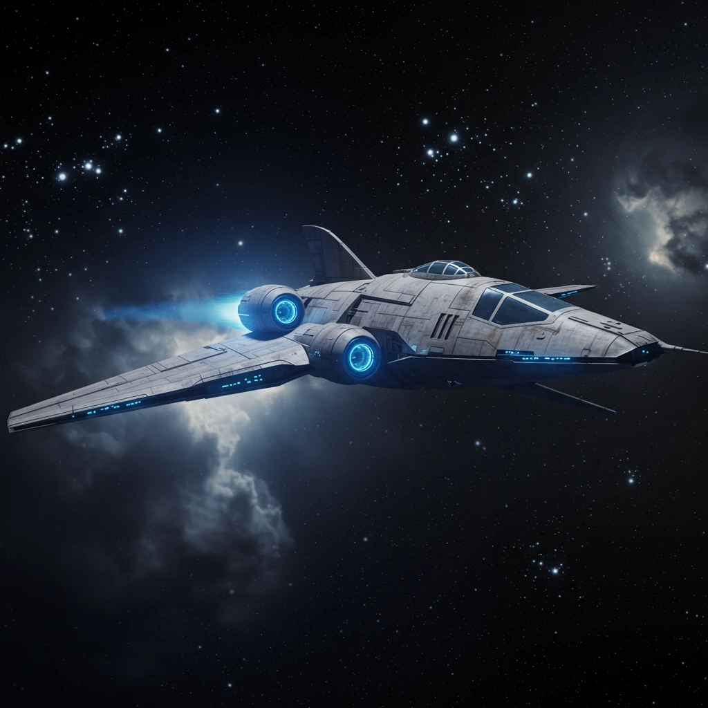 Spaceship created on Craiyon