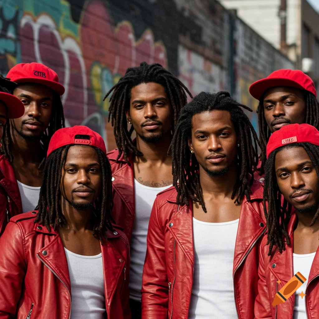 Group+with+4+black+men created on Craiyon