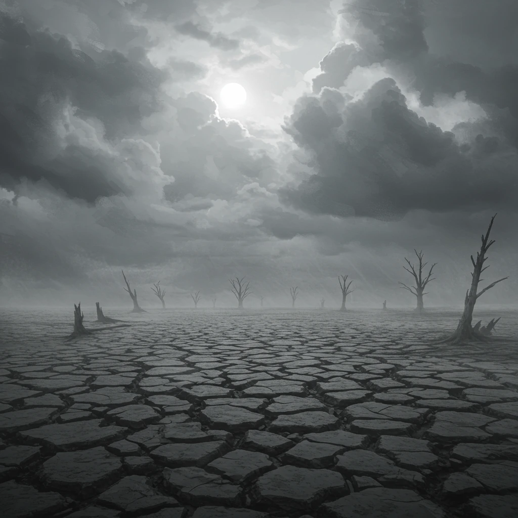 Monochrome created on Craiyon