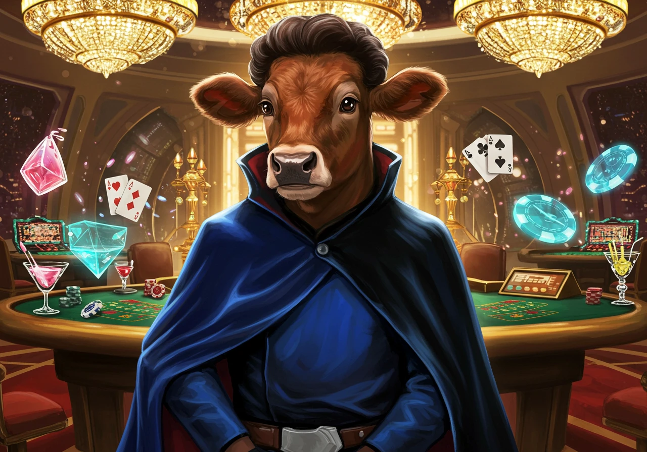 Casino created on Craiyon