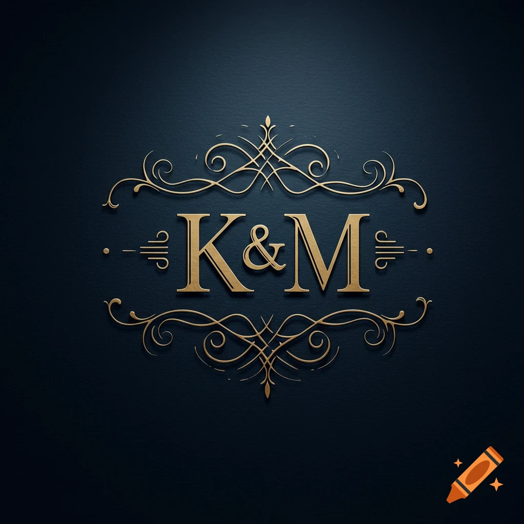 Luxury Kmk Logo Design for Clothing created on Craiyon, image size:1024x1024
