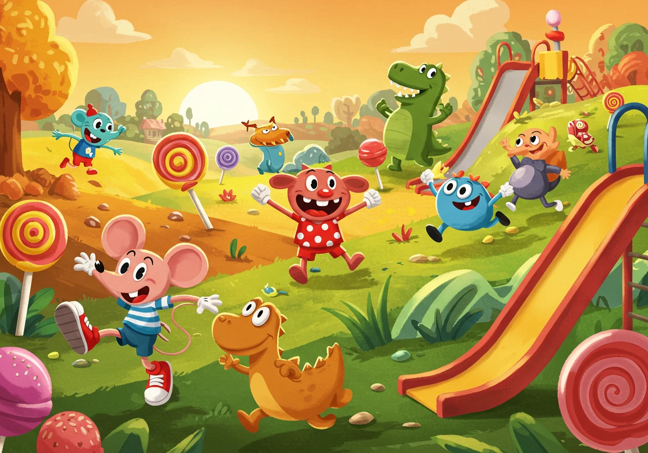 Cartoons created on Craiyon