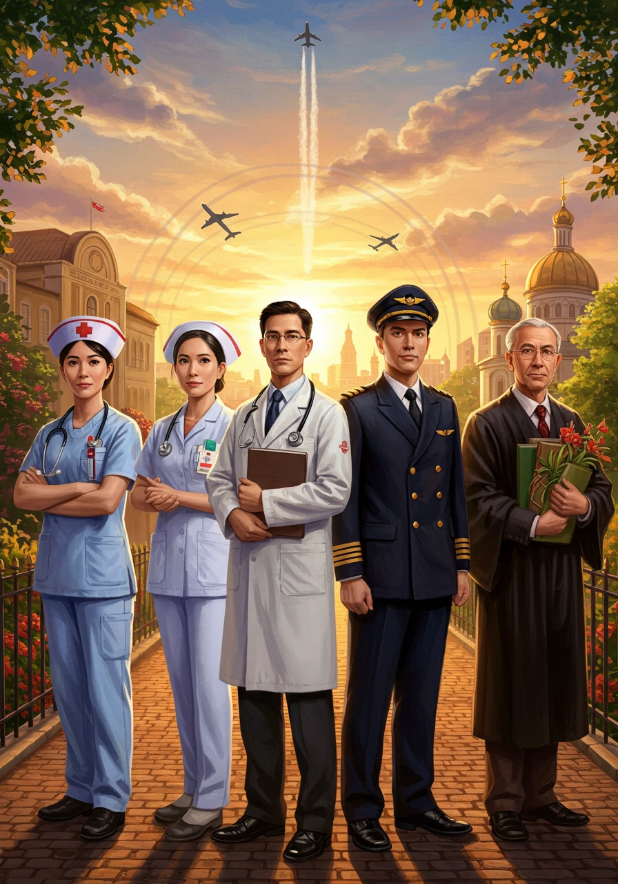 Professions created on Craiyon