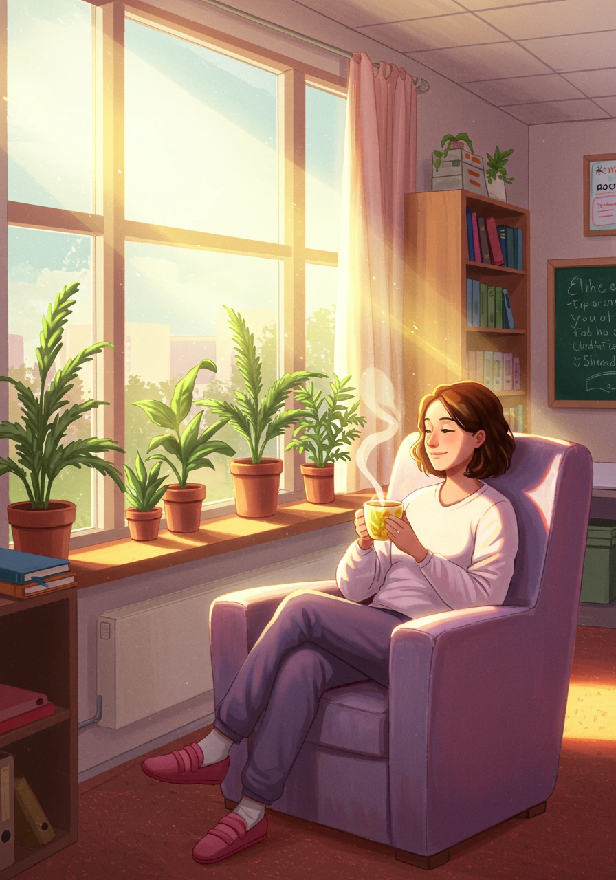 Relaxation created on Craiyon