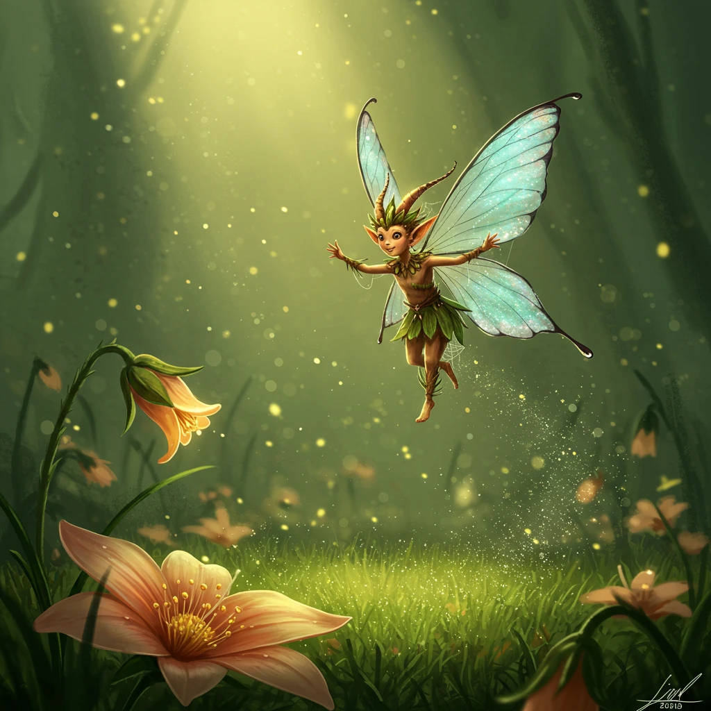 Fairy created on Craiyon