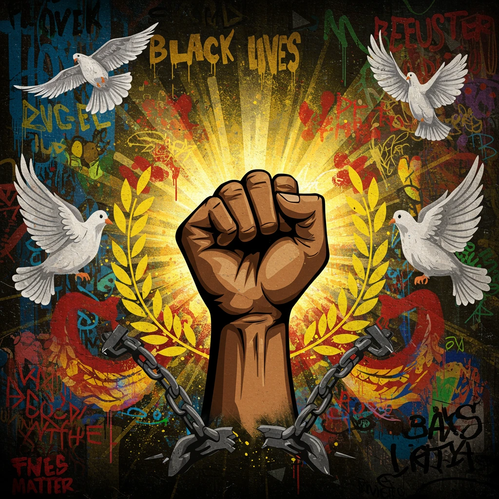 Social justice created on Craiyon