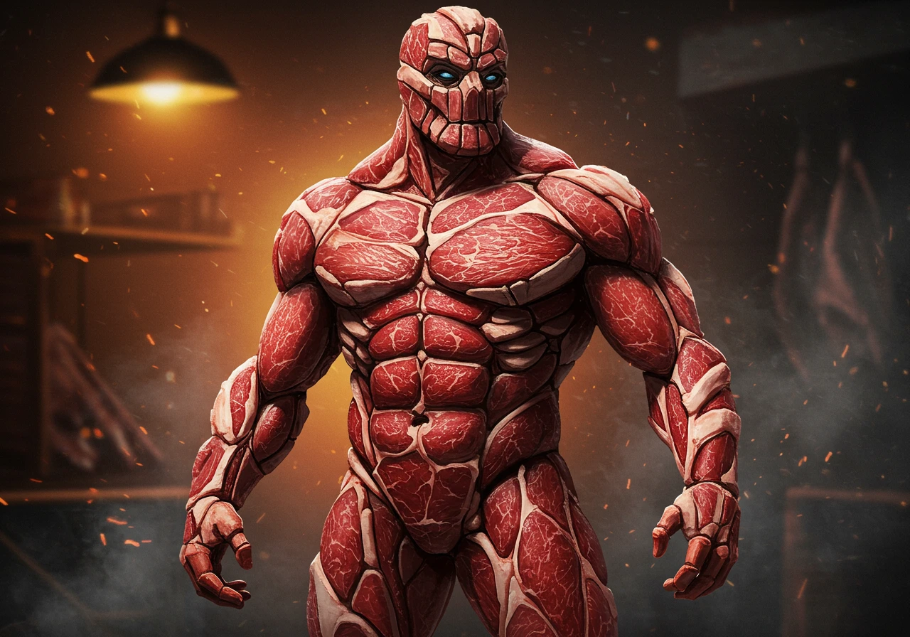 Body horror created on Craiyon