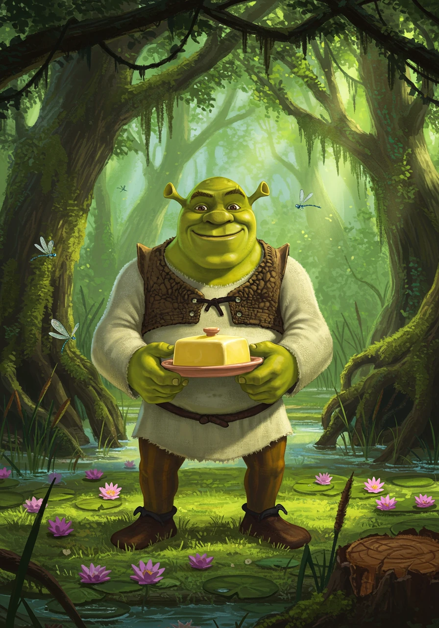 Swamp created on Craiyon