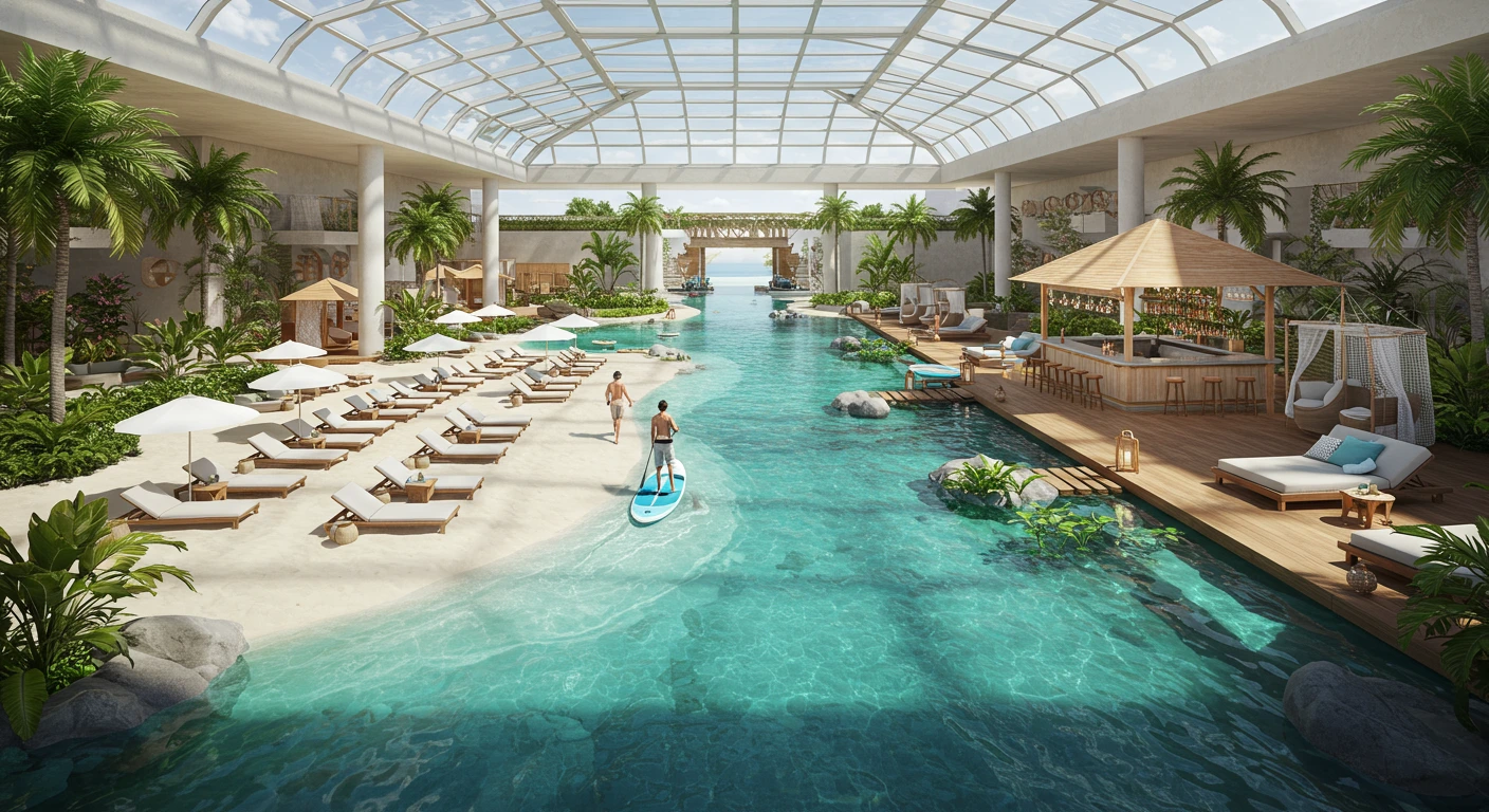 Resort created on Craiyon