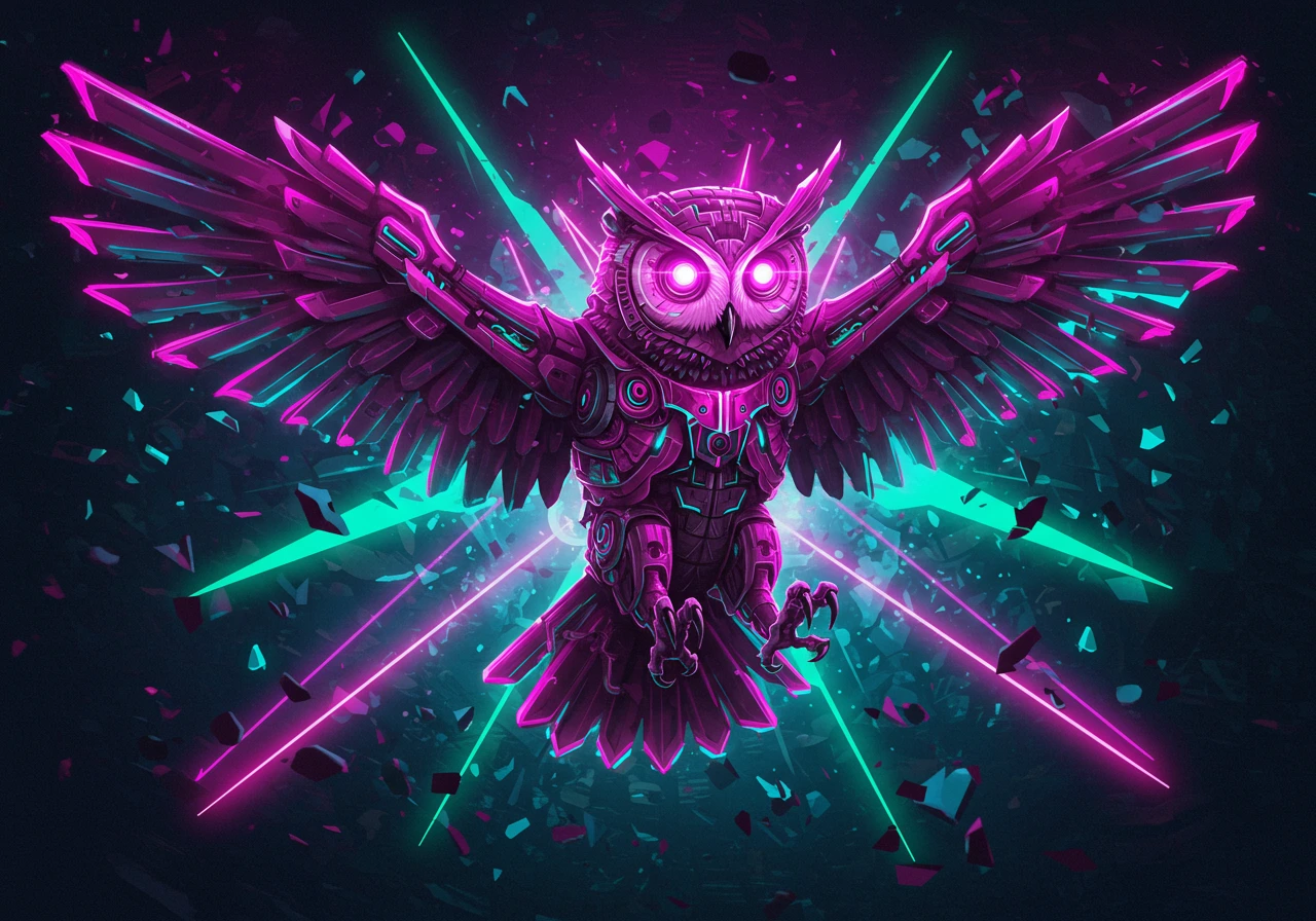 Owls created on Craiyon