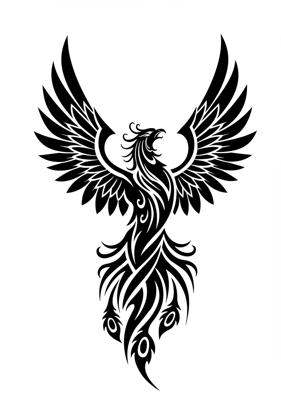 Tribal art created on Craiyon