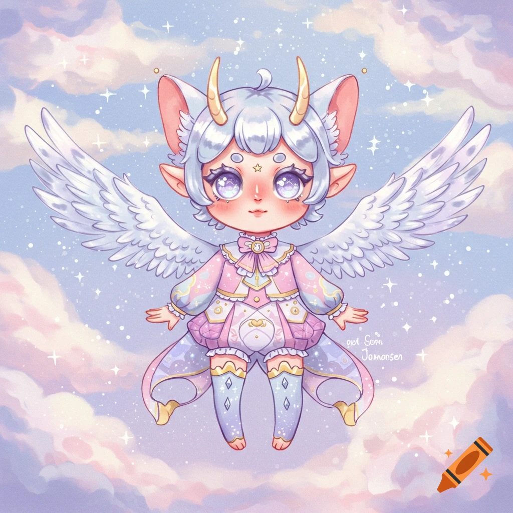 RUMI and Her Little RUMI Baby - An Anime Adventure, image size:1024x1024