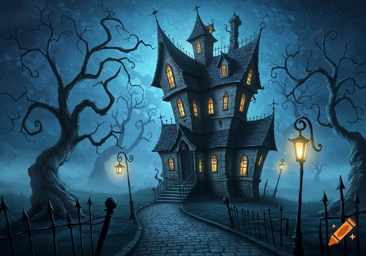 Berry's forest Ghost's Castle 森 Berry's forest, Ghost's castle 森 mysterious-gothic-style-castle