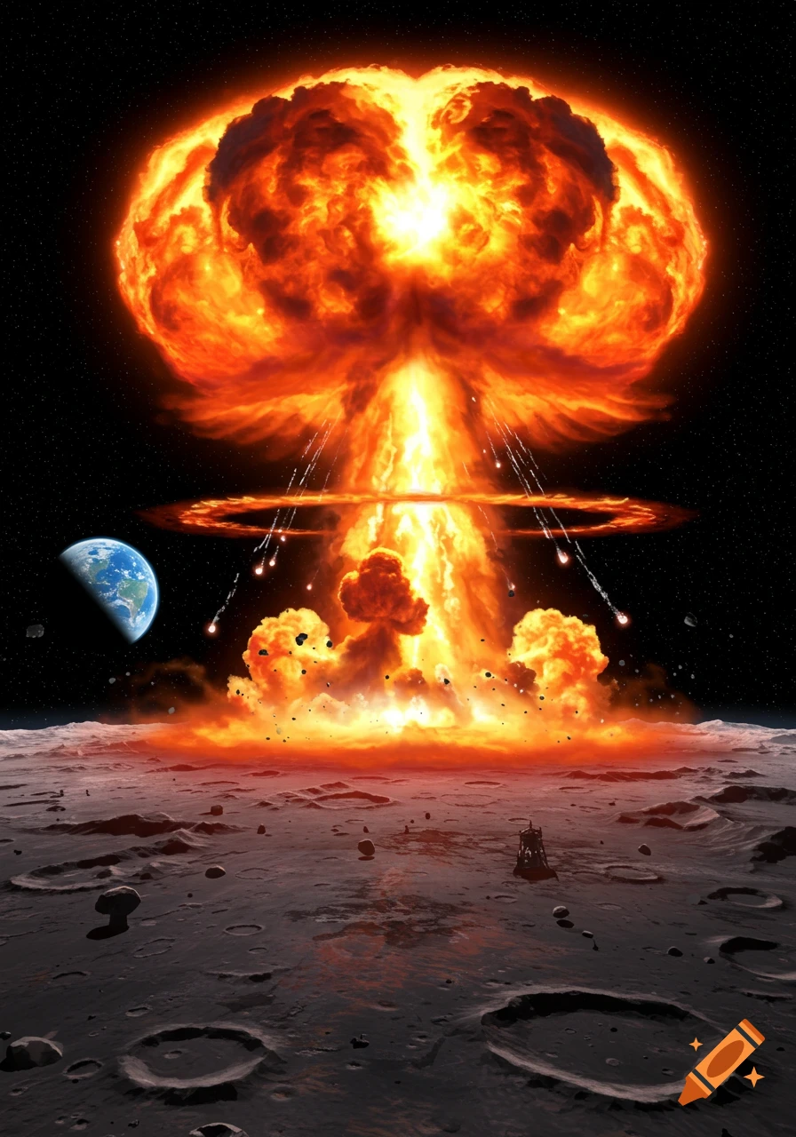 Image Representing Armageddon created on Craiyon, image size:896x1280