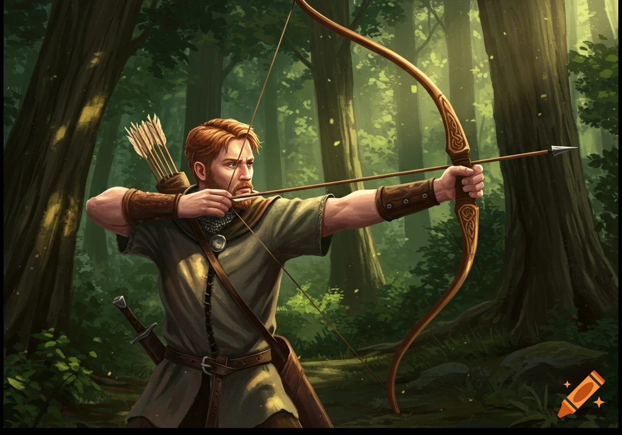 Realistic Archers created on Craiyon, image size:1280x896