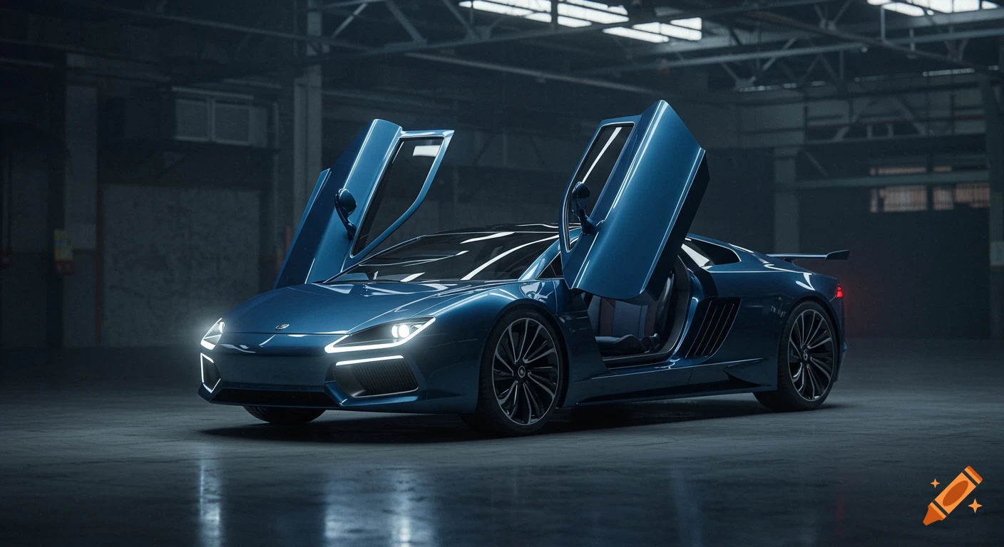 Zenvo ST2 Supercar on Craiyon, image size:1408x768