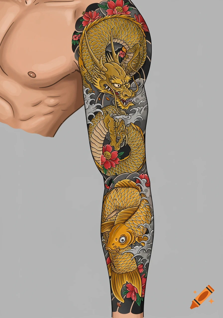 Shenron Wraps Arm in Dragon Power