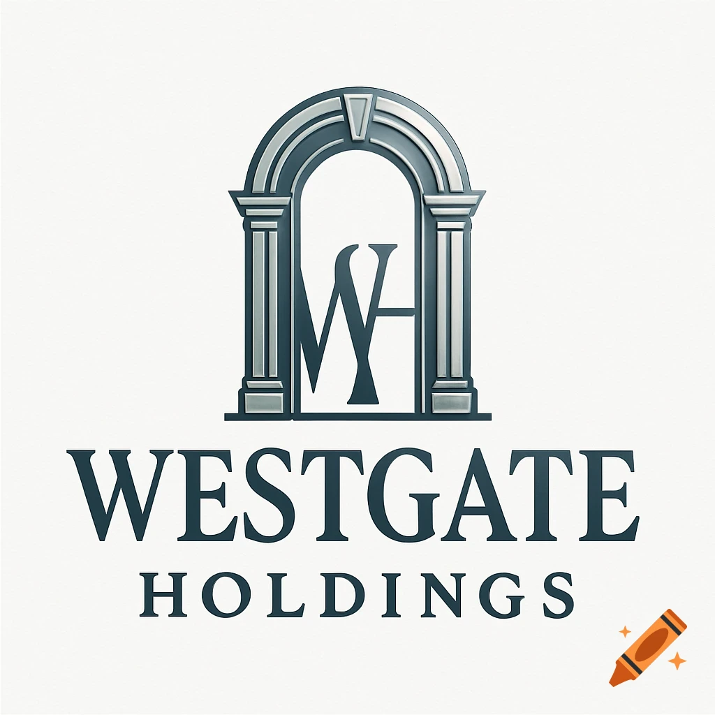 Corporate logo for Westgate Holdings with a stylized grey arch enclosing 'WH' initials above 'WESTGATE HOLDINGS' text.