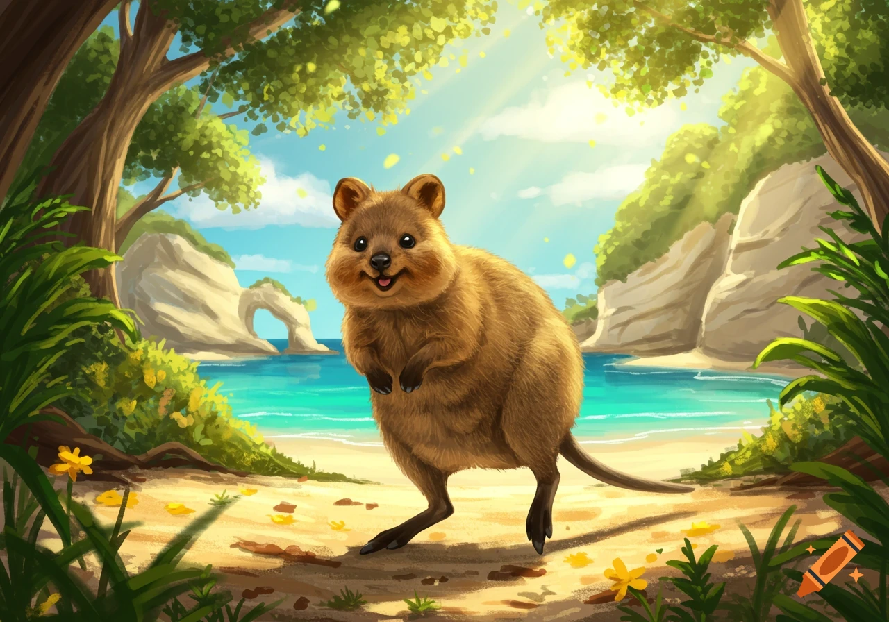 Fossa on Display at the Zoo created on Craiyon, image size:1280x896