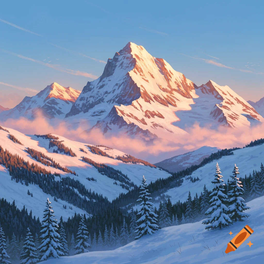 置物 WINTER MOUNTAINS 置物 WINTER MOUNTAINS Arctic Terrain by Zxvisual