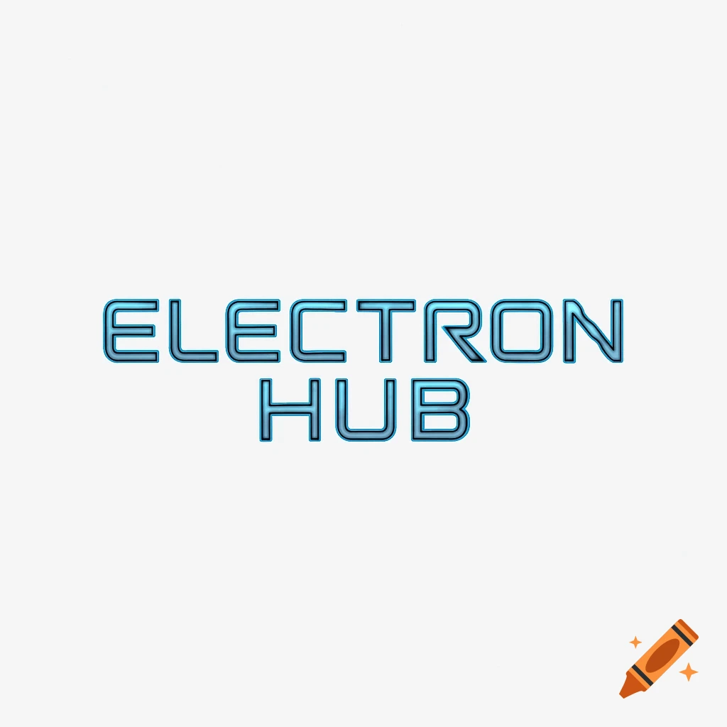 Logo for 'Electron Hub' in a blue, tech-inspired font.
