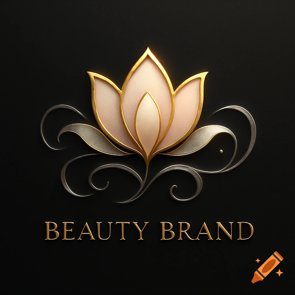Logo of a Beauty Cosmetics Company created on Craiyon, image size:1024x1024
