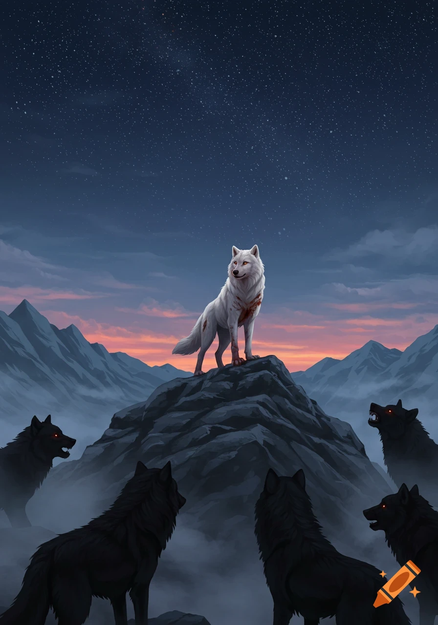 Dire Wolf Brought Back by Scientists - 12,000 After Extinction, image size:896x1280